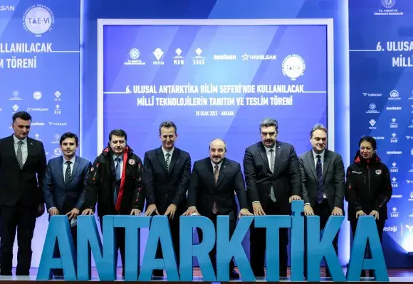 6. Ulusal Antarktika Bilim Seferi'ne Türksat Desteği