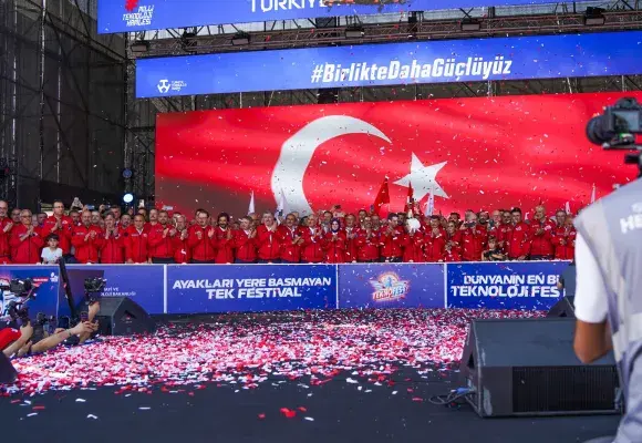 Teknofest Ankara'da Türksat Rüzgarı