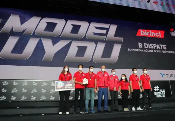 6. Model Uydu Yarışması'nda B-Dispate Takımı Birinci Oldu