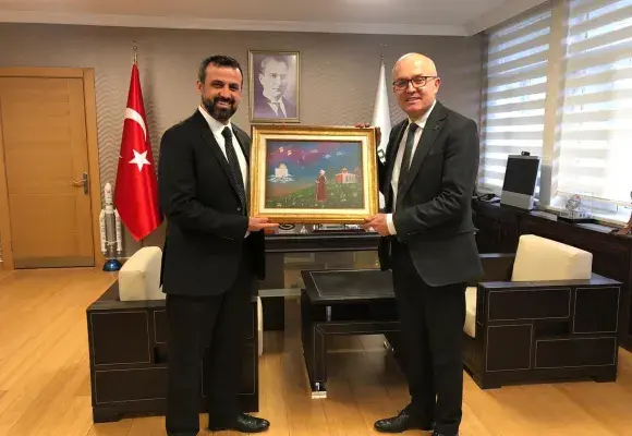 Genel Müdürümüz Hasan Hüseyin Ertok’a hayırlı olsun ziyareti