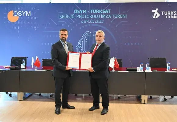 ÖSYM ile TÜRKSAT Arasında İş Birliği Protokolü İmzalandı