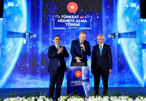 Türksat 6A, Cumhurbaşkanı Erdoğan'ın Katıldığı Törenle Hizmete Alındı