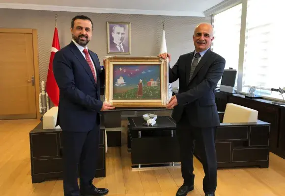 Genel Müdürümüz Ertok’a hayırlı olsun ziyaretleri devam ediyor