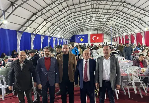 Türksat Met with Kosovo Muslims at Iftar