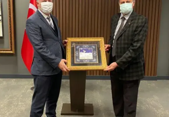 Prof. Dr. Yüksek’ten TUSAŞ'a Ziyaret