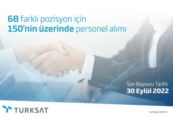 Türksat A.Ş. Personel Alım İlanı