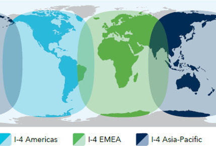 Inmarsat Uyduları Kapsama Alanları: