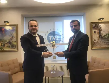 Türksat Delegates Visit Turkey Wealth Fund