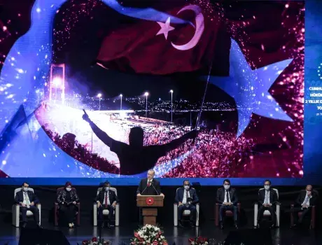 Cumhurbaşkanımız Erdoğan, Türksat Uydularına ilişkin açıklamalar yaptı