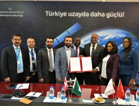 Türksat ile NigComsat arasında iş birliği anlaşması imzalandı