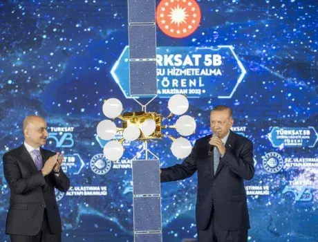 Türksat 5B was commissioned by our President, Mr. Recep Tayyip Erdoğan