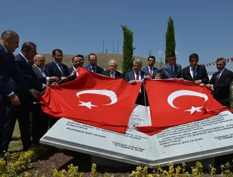 15 July Memorial Ceremony for Türksat Martyrs