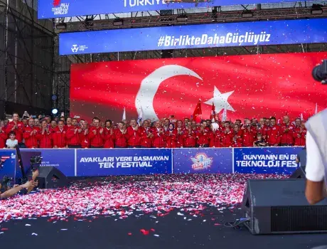 Teknofest Ankara'da Türksat Rüzgarı