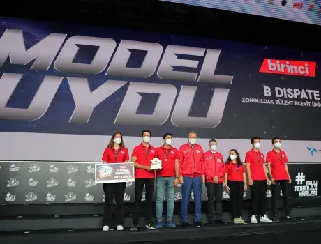 6. Model Uydu Yarışması'nda B-Dispate Takımı Birinci Oldu