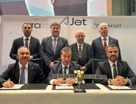 Historic Signature Between Turksat and AJET