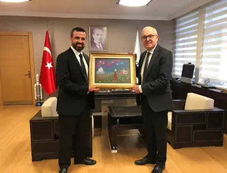 Genel Müdürümüz Hasan Hüseyin Ertok’a hayırlı olsun ziyareti