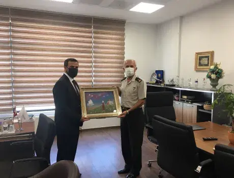 Harita Genel Komutanı Türksat’ı ziyaret etti