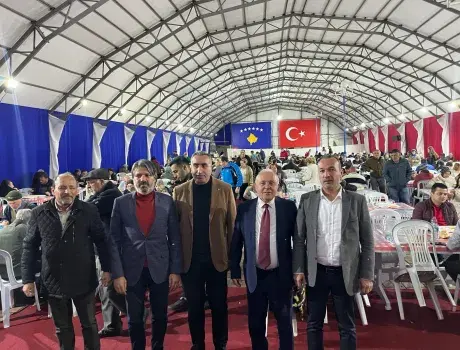 Türksat Met with Kosovo Muslims at Iftar