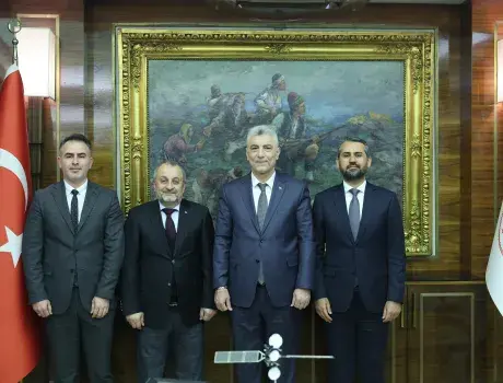 Türksat Heyetinden Ticaret Bakanı Bolat’a Ziyaret