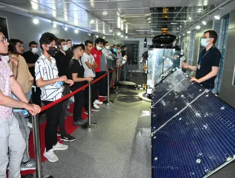 15 Temmuz Öncesi Gençlerden Türksat’a Ziyaret