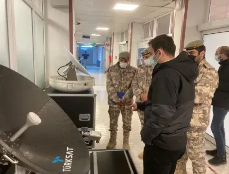 Katar Silahlı Kuvvetleri'nden Türksat'a Ziyaret
