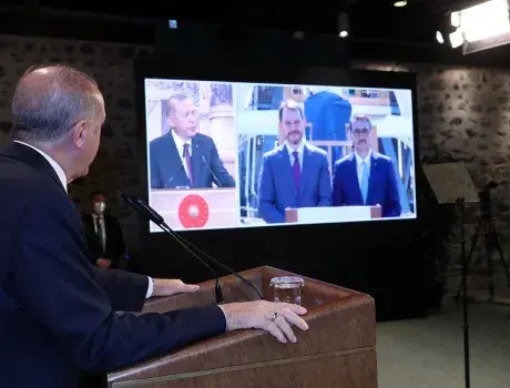 Doğalgaz Müjdesi Türksat Uydusu Üzerinden Duyuruldu