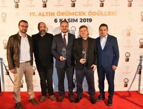 Türksat Cable is once again people’s favorite at the Altın Örümcek Awards