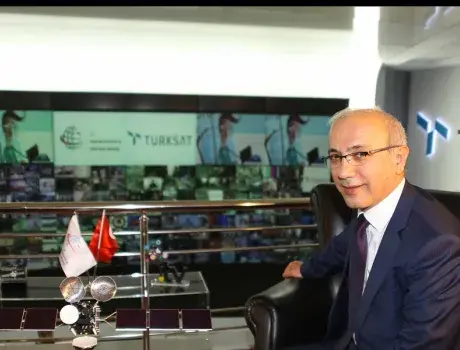 Bakan Elvan Türksat Yerleşkesinde Canlı Yayına Katıldı.