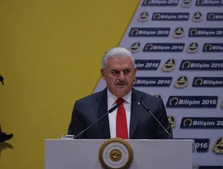 Prime Minister Yıldırım: "Türksat gave martyrs, but it did not allow for Türksat to be seized"