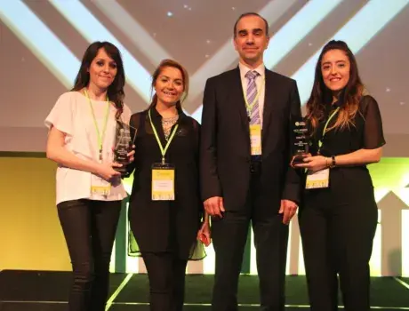Türksat Receives award at A.C.E Awards Ceremony