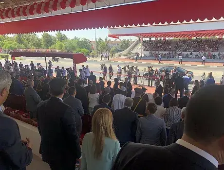 Turkish Parliamentary Speaker Şentop visits Türksat