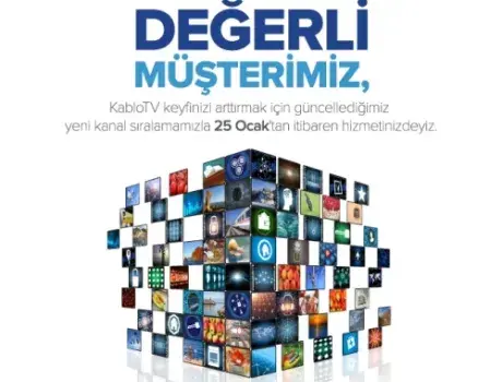 KabloTV Kanal Sıralamaları Güncelleniyor