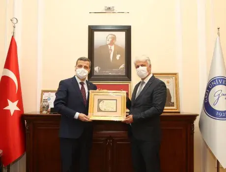 Prof. Dr. YÜKSEK’ten Gazi Üniversitesi'ne Ziyaret