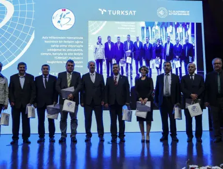 Türksat 15. Yıl Kıdem Ödülleri Verildi