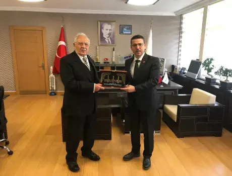 Turkish Court of Accounts President Pays Türksat a Visit