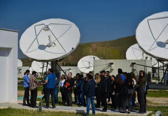 University of Turkish Aeronautical Association Pays Türksat a Visit