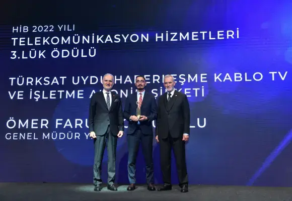 Türksat is among the "Export Champions"