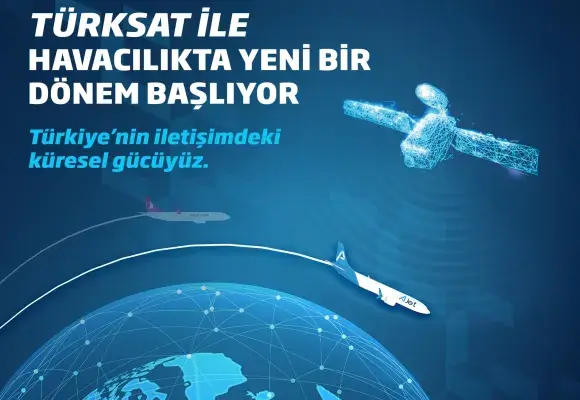 Türksat ile Havacılıkta Yeni Dönem