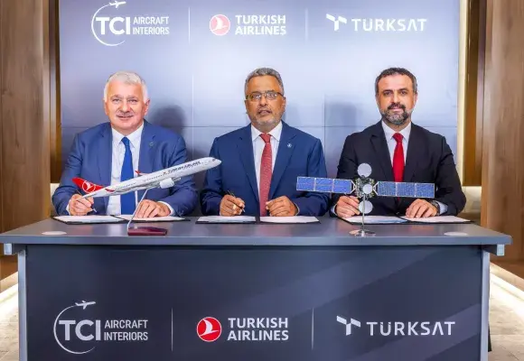 Türksat ile Türk Hava Yolları Arasında Büyük İş Birliği