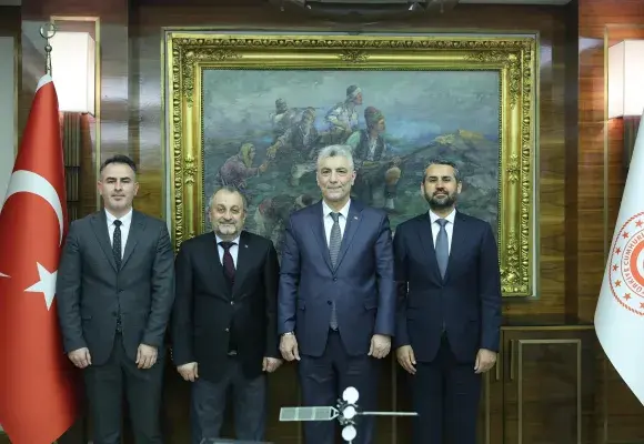 Türksat Heyetinden Ticaret Bakanı Bolat’a Ziyaret