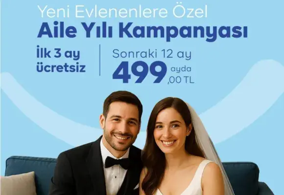 Aile Yılı’na Özel, Türksat’tan Yeni Evlenenlere Ücretsiz İnternet