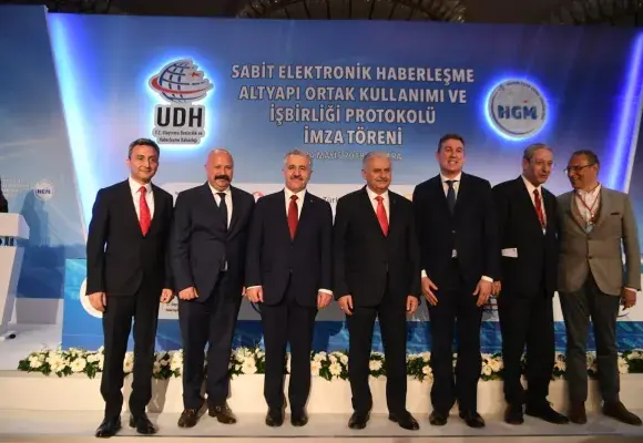 Sabit Elektronik Haberleşme Altyapısının Kiralanması Protokolü İmza Töreni gerçekleştirildi