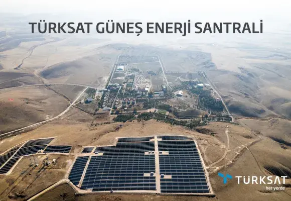Türksat GES ile Bir Yılda 82 Milyon TL Tasarruf