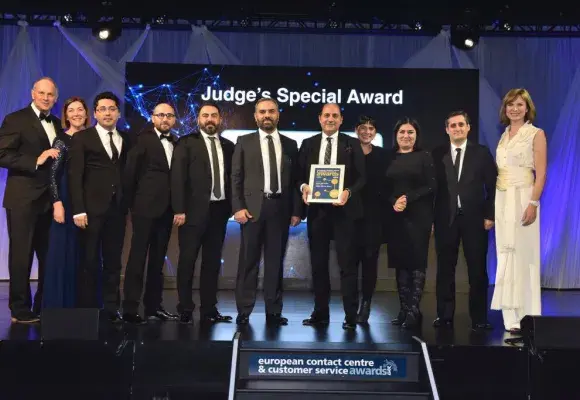 YİMER Project receives “Most Liked Multi-lingual Contact Center Award”
