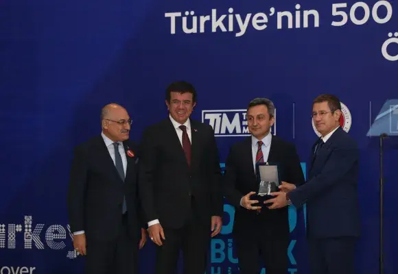 Türksat Receives "Turkey's Exporter of Service" Award in Communication Category