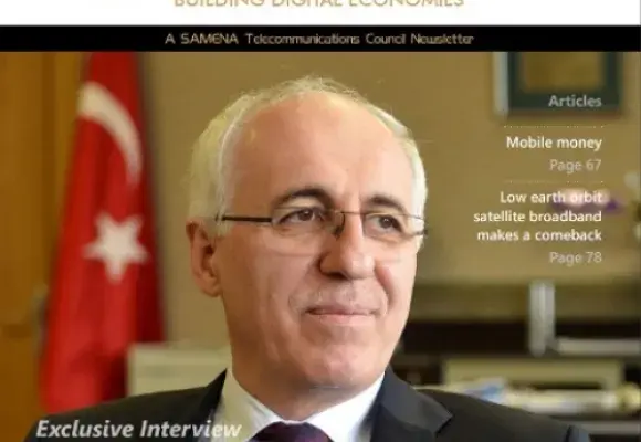 Türksat A.Ş. SAMENA Trends Dergisine Kapak Oldu